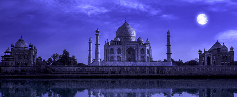 Taj Mahal Night View